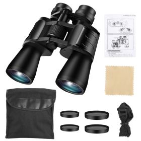 8-24x Binoculars With 50mm Objective Lens, Multi-Layer Coated Aspherical Lenses, High-Grade BAK-4 Prisms, Compact & Portable For Bird Watching, O (Option: defaulttitle)