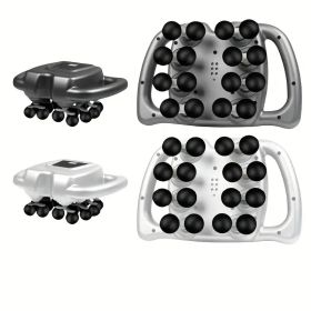 16 Head Fascia Gun, Full Body Massager, Instrument for Waist Back, Legs, Arm Muscle Relaxation, Home Multi-part Massage Gun (Color: grey)